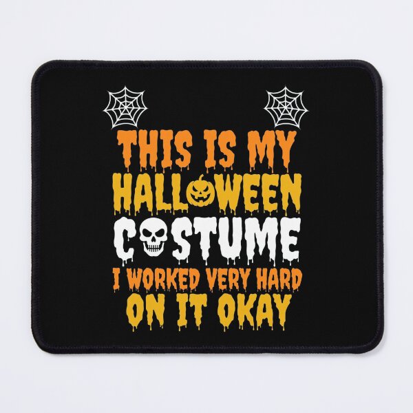 Item preview, This Is My Halloween Costume Funny Quote Art designed and sold by Custom Crest.
