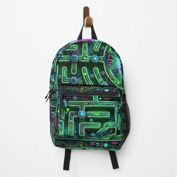 Item preview, Neon Circuit Board Maze Tech Labyrinth designed and sold by Robert Lucio.