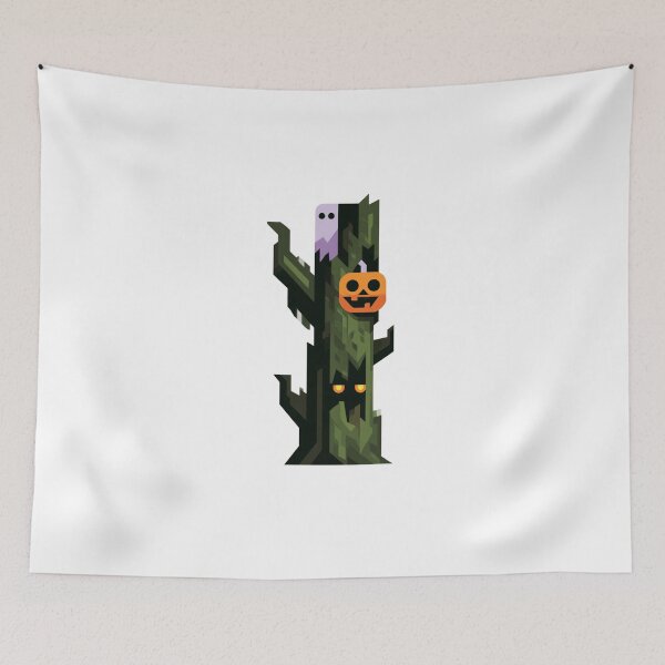 Item preview, Spooky Totem Tree designed and sold by filou designs.
