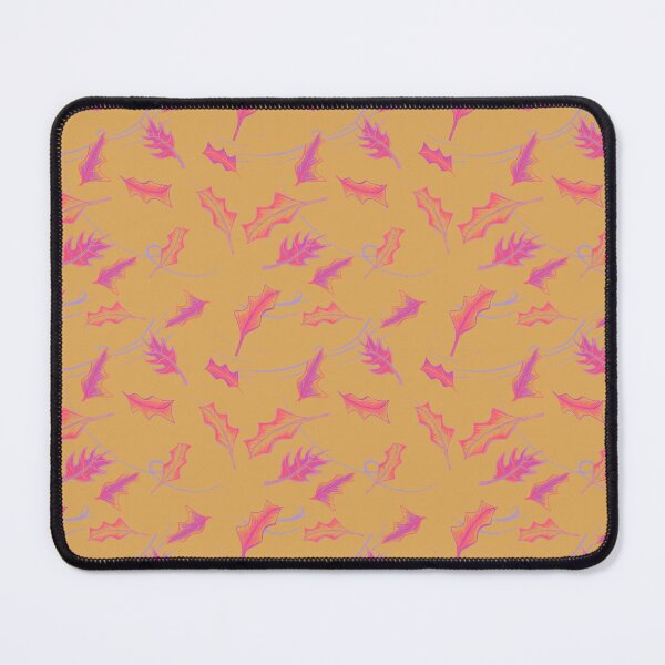 Item preview, Colorful Fall Leaves on Yellow  designed and sold by MayCartPrintArt.
