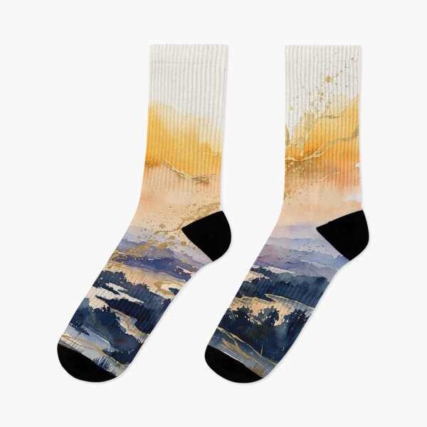 Item preview, Sunset in the Pre-Delta National Park in Watercolor - Argentine Landscapes designed and sold by Esencia Argentina.