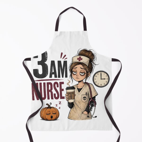 Aperçu de l'œuvre Infirmière de nuit fatiguée, quart de nuit, employée d'hôpital, 3 h du matin créée et vendue par LiviuGligoros.