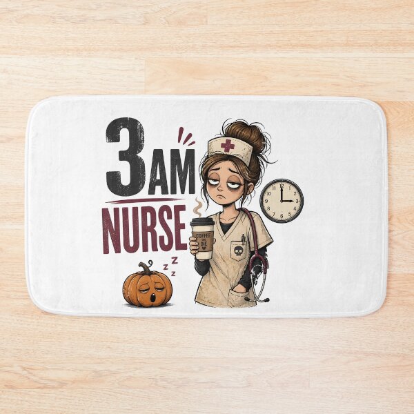 Item preview, 3 AM Nurse Tired Night Shift Hospital Worker designed and sold by LiviuGligoros.