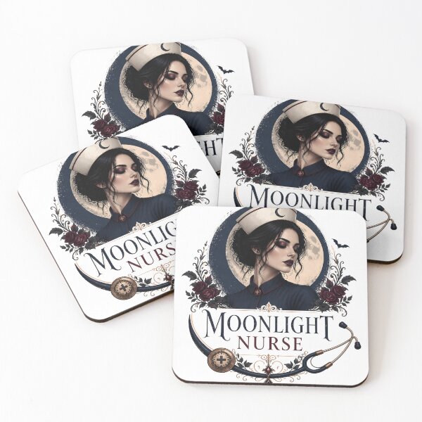 Item preview, Moonlight Nurse Spooky Night Shift Hospital designed and sold by LiviuGligoros.