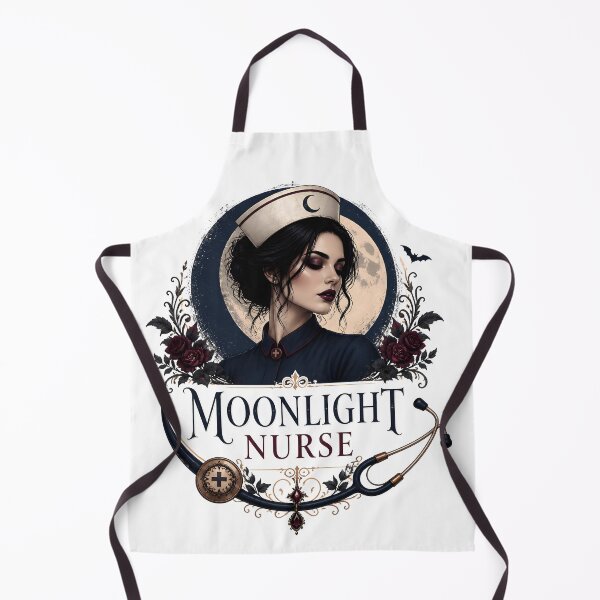 Item preview, Moonlight Nurse Spooky Night Shift Hospital designed and sold by LiviuGligoros.