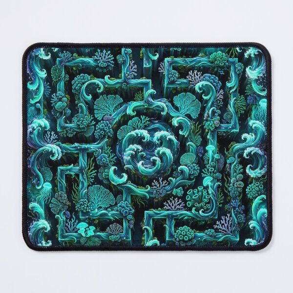 Item preview, Neon Ocean Maze Bioluminescent Labyrinth designed and sold by Robert Lucio.