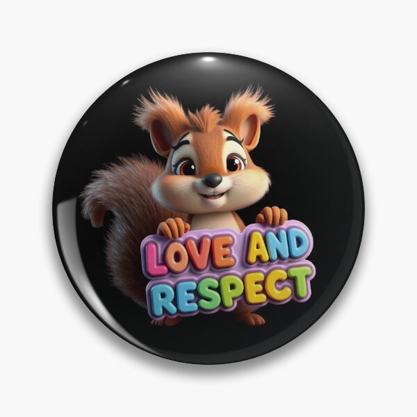 Item preview, Love and Respect - cartoon squirrel designed and sold by Stefrait-7.