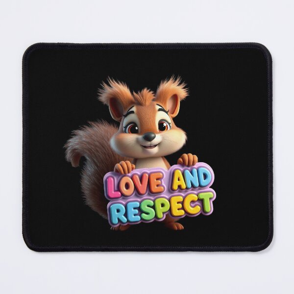 Item preview, Love and Respect - cartoon squirrel designed and sold by Stefrait-7.