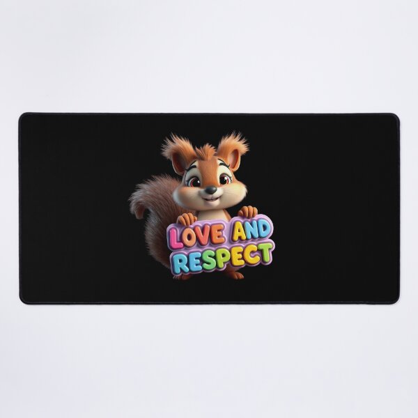 Item preview, Love and Respect - cartoon squirrel designed and sold by Stefrait-7.