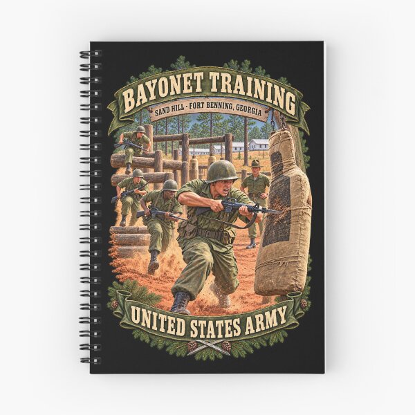 Item preview, Army - Bayonet Training - Sand Hill - Fort Benning Georgia - United States Arm - 3D - Enhanced designed and sold by Military Insignia Products.