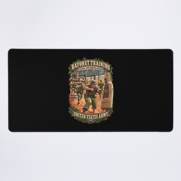 Item preview, Army - Bayonet Training - Sand Hill - Fort Benning Georgia - United States Arm - 3D - Enhanced designed and sold by Military Insignia Products.