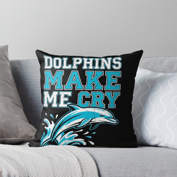 Item preview, Dolphins Make Me Cry Funny Dolphin Lover Marine Animal designed and sold by w66aboo.