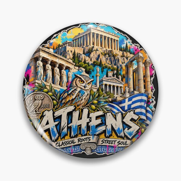 Item preview, Athens — Classical Roots, Street Soul designed and sold by URBIVO.