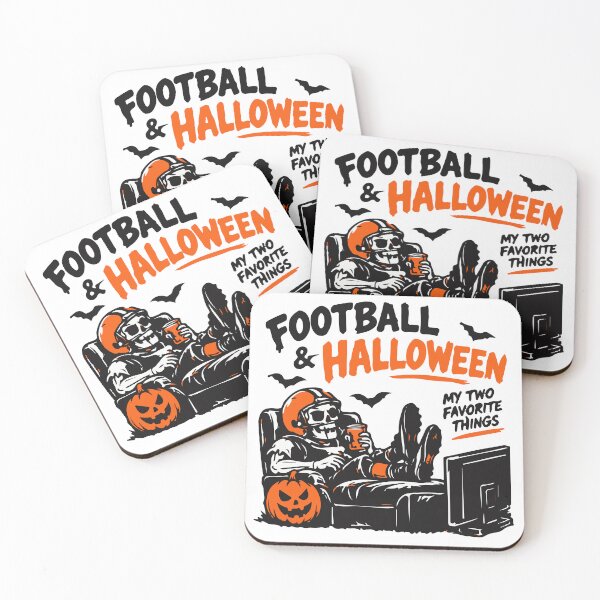 Item preview, Football And Halloween My Two Favorite Things - Skeleton designed and sold by Brexmore3.
