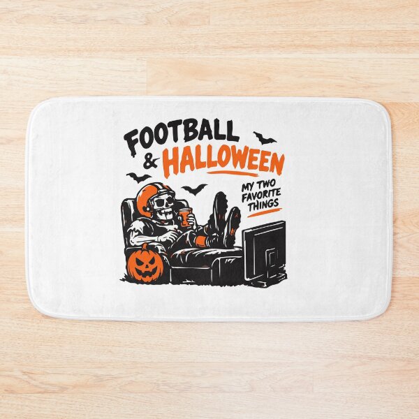 Item preview, Football And Halloween My Two Favorite Things - Skeleton designed and sold by Brexmore3.