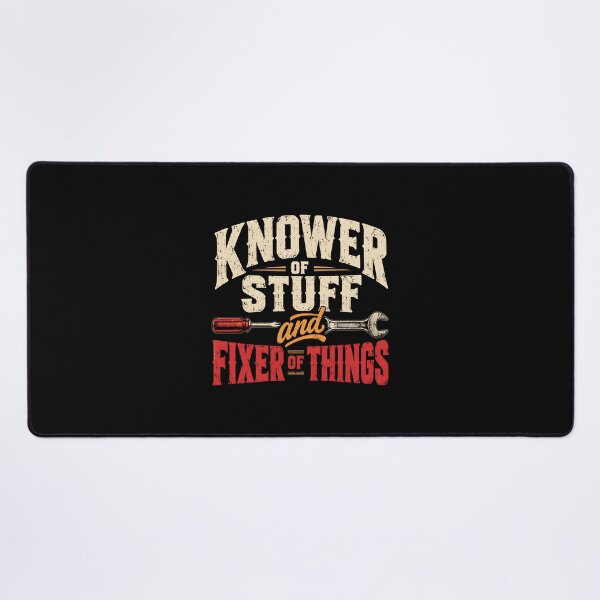 Item preview, Knower of Stuff and Fixer of Things designed and sold by Ajahakodoma.