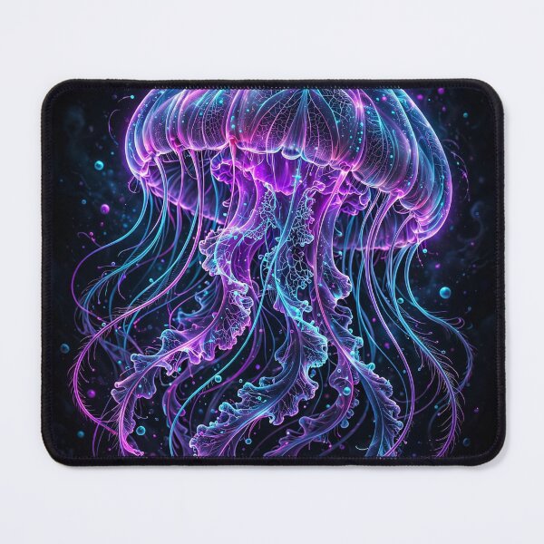 Item preview, Neon Jellyfish Bioluminescent Glow designed and sold by Robert Lucio.