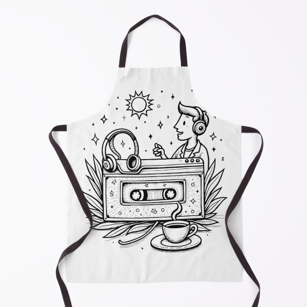 Item preview, Podcast Listener's Cassette Tape Tattoo Flash designed and sold by Qubivibe.