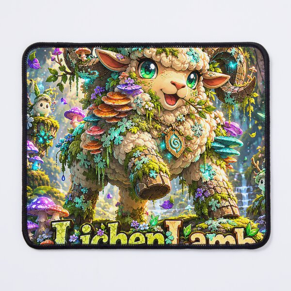 Item preview, Lichen Lamb | PokeSheep Sheepism Parody designed and sold by Thpoar.