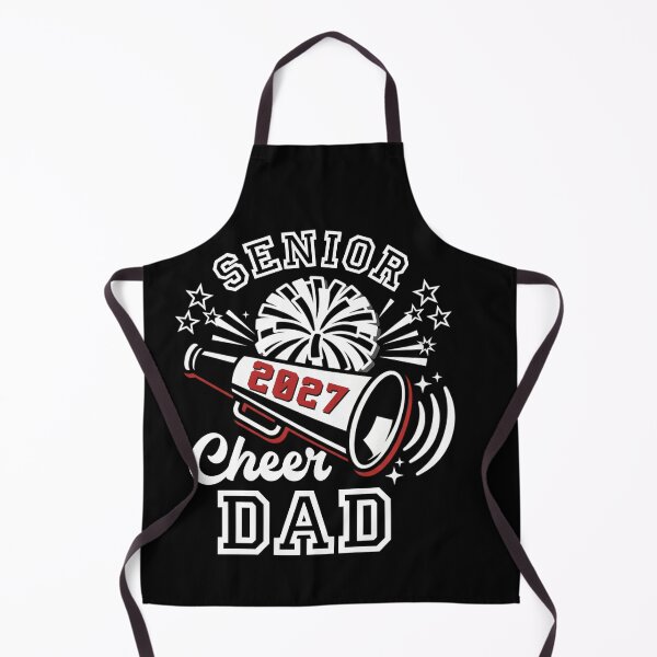 Aperçu de l'œuvre Senior Cheer Dad 2027 Proud Cheerleading Father  créée et vendue par w66aboo.