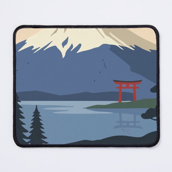 Item preview, Mount Fuji Travel Badge designed and sold by JacksoonLester.
