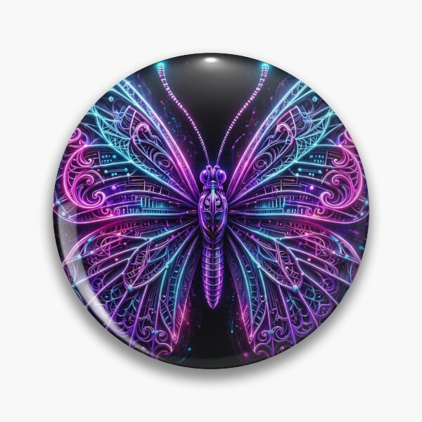 Item preview, Neon Butterfly Glowing Wings designed and sold by Robert Lucio.