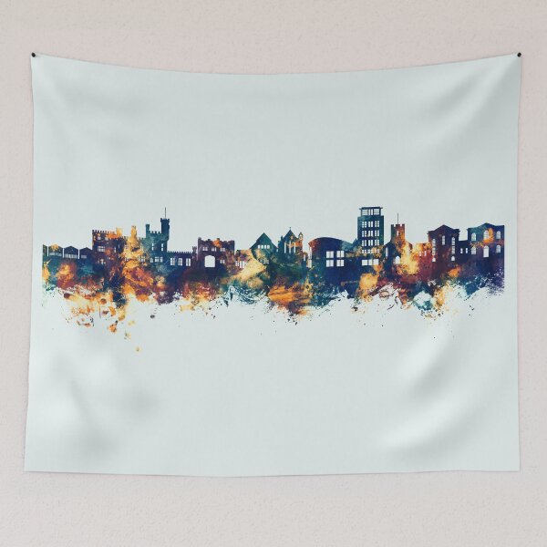 Item preview, Whitstable England Skyline designed and sold by ArtPrints.