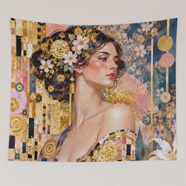 Item preview, Virgo Zodiac Painting – Celestial Maiden Astrology Art designed and sold by GalleryKauffeld.