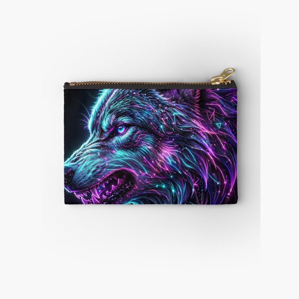 Item preview, Neon Wolf Glowing Spirit Animal designed and sold by Robert Lucio.
