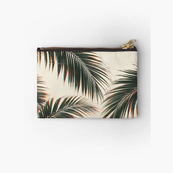 Item preview, Glitchcore Minimalist Palm Leaves Art designed and sold by Elżbieta  Kaps.