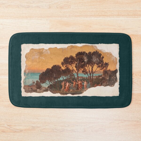 Item preview, Ancient Sunset Rave Fresco - Techno Humor Art designed and sold by codex antique.