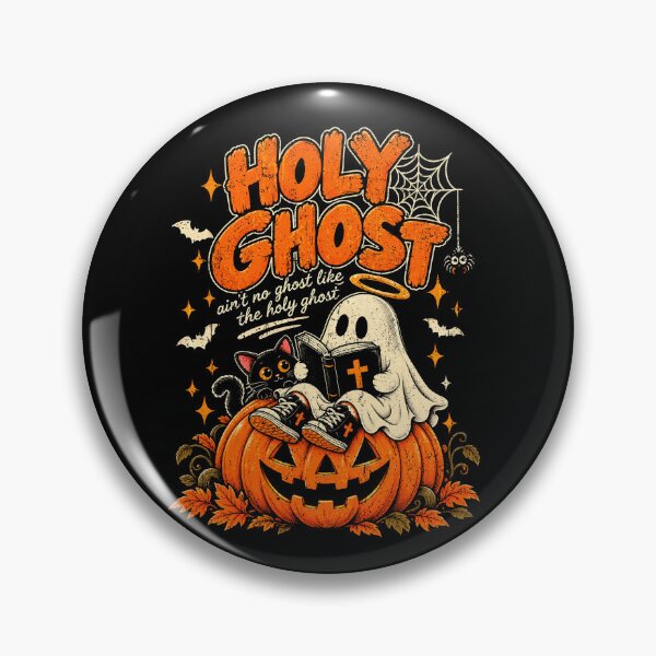 Item preview, Holy Ghost Aint No Ghost Like The Holy Ghost Christian Halloween Faith Bible designed and sold by schoolofbullies.