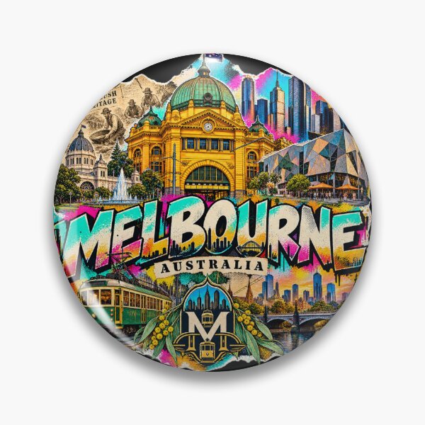 Item preview, Melbourne — Gold Rush Heritage & Street Art Energy designed and sold by URBIVO.