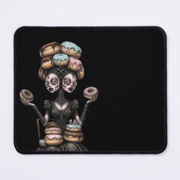 Item preview, Conjoined Confectionery - Gothic Pop Surrealism Twins designed and sold by LujziWorld.