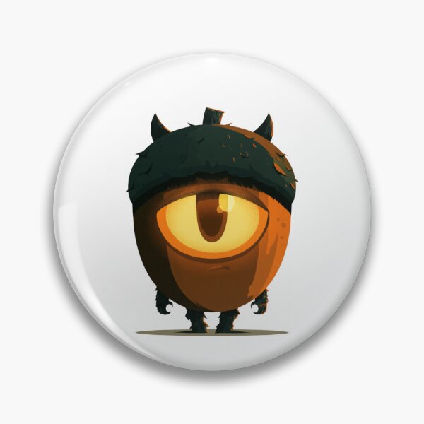 Item preview, Spooky Cyclops Acorn designed and sold by filou designs.