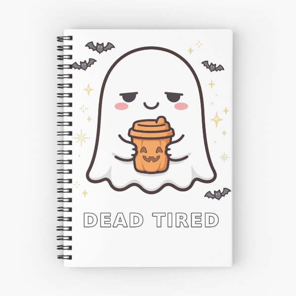 Item preview, Dead Tired Funny Ghost Coffee Halloween Design designed and sold by FYANSU.