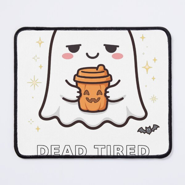 Item preview, Dead Tired Funny Ghost Coffee Halloween Design designed and sold by FYANSU.