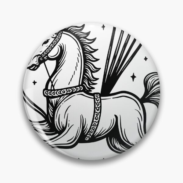 Item preview, Vintage Sagittarius Centaur Tattoo Flash designed and sold by Qubivibe.