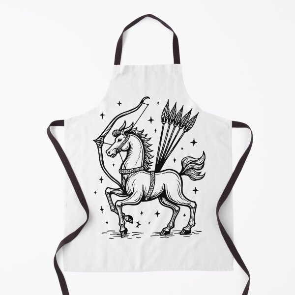 Item preview, Vintage Sagittarius Centaur Tattoo Flash designed and sold by Qubivibe.