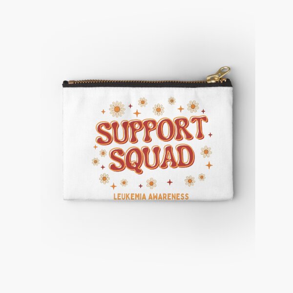 Item preview, Support Squad Leukemia Awareness Orange Ribbon Blood Cancer designed and sold by w66aboo.