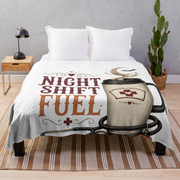 Item preview, Night Shift Fuel Spooky Coffee Cup Nurse designed and sold by LiviuGligoros.