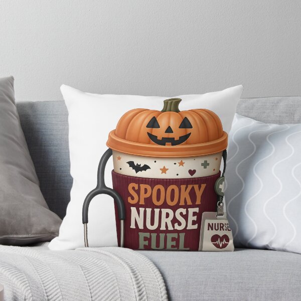 Item preview, Spooky Nurse Fuel Autumn Coffee Cup Medical designed and sold by LiviuGligoros.