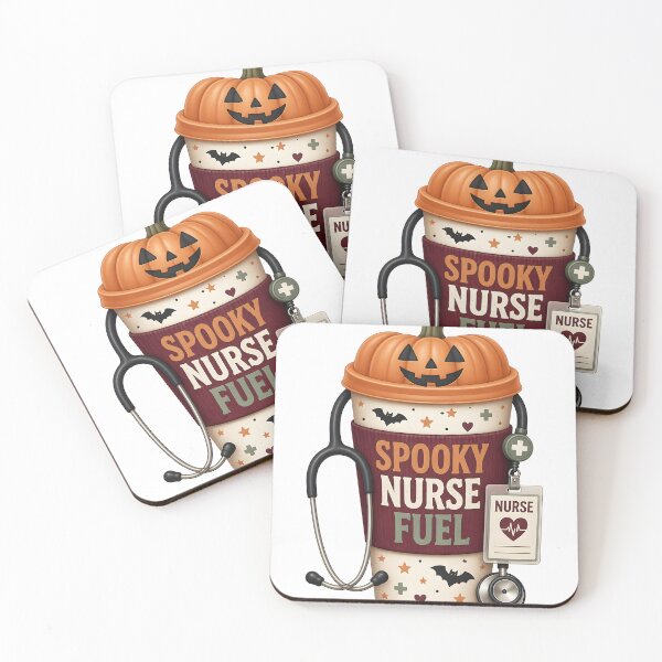 Item preview, Spooky Nurse Fuel Autumn Coffee Cup Medical designed and sold by LiviuGligoros.