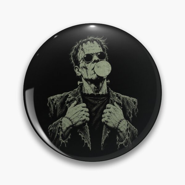 Item preview, Frankenstein Blowing Bubble Gum Cool Classic Monster Sunglasses designed and sold by Ortigzitoun.