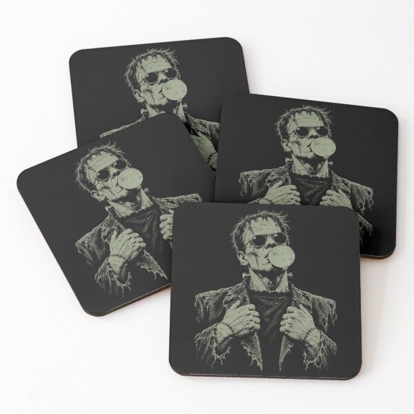 Item preview, Frankenstein Blowing Bubble Gum Cool Classic Monster Sunglasses designed and sold by Ortigzitoun.