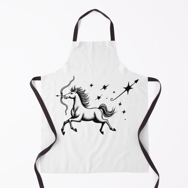 Item preview, Dynamic Sagittarius Centaur Tattoo Flash Design designed and sold by Qubivibe.