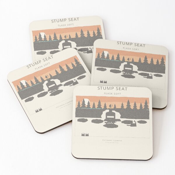 Item preview, Stump Seat Flask Soft Shirt designed and sold by T4C Tees.