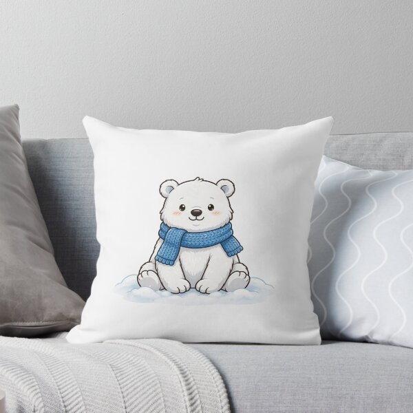 Item preview, Cute Polar Bear Winter Snow designed and sold by The Oddball Supply Co..