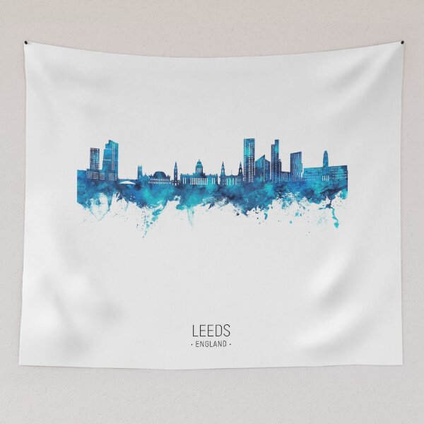 Item preview, Leeds England Skyline designed and sold by ArtPrints.