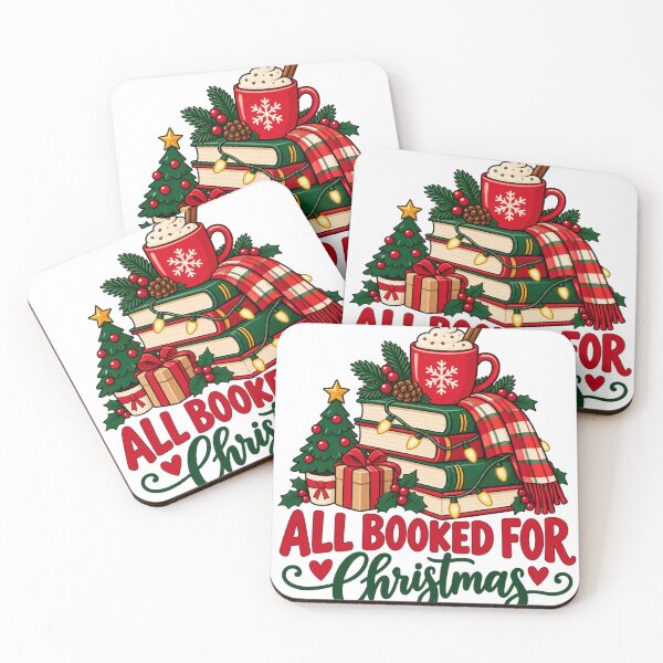 Item preview, All Booked For Christmas Shirt For Book Lover  designed and sold by teesterra.